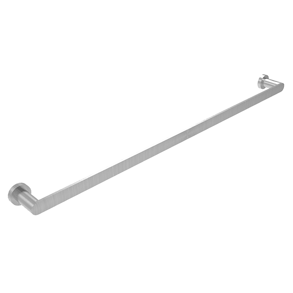 Gareth Ashton Premium Single Towel Rail 760mm – Brushed Nickel