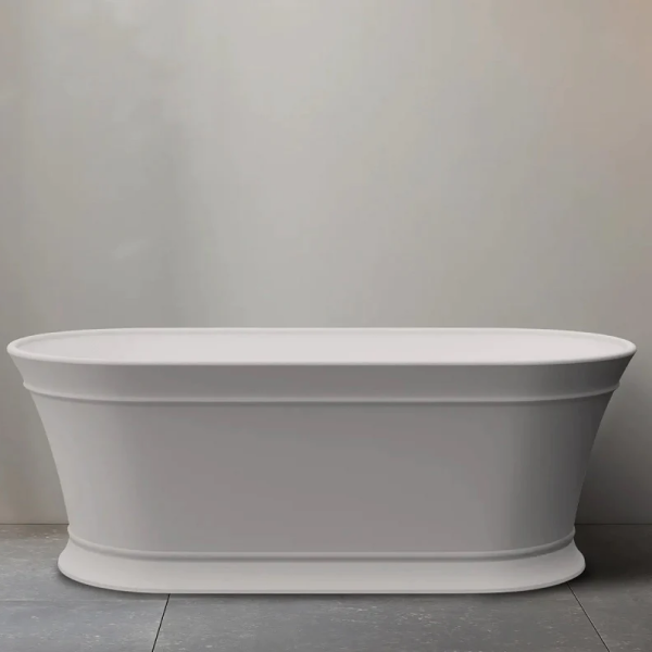 Cee Jay Balmoral 1700mm Acrylic Freestanding Bath No Overflow - Gloss White
