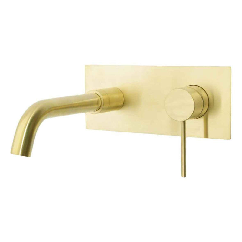 Verotti City Life Inox Wall Mounted Basin/Bath Mixer