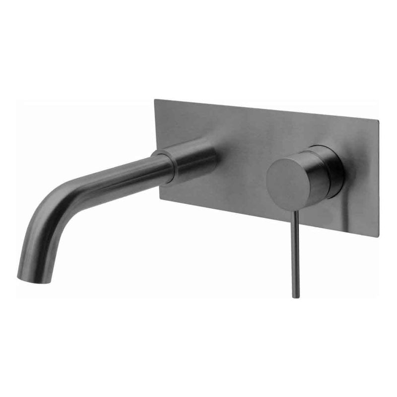 Verotti City Life Inox Wall Mounted Basin/Bath Mixer