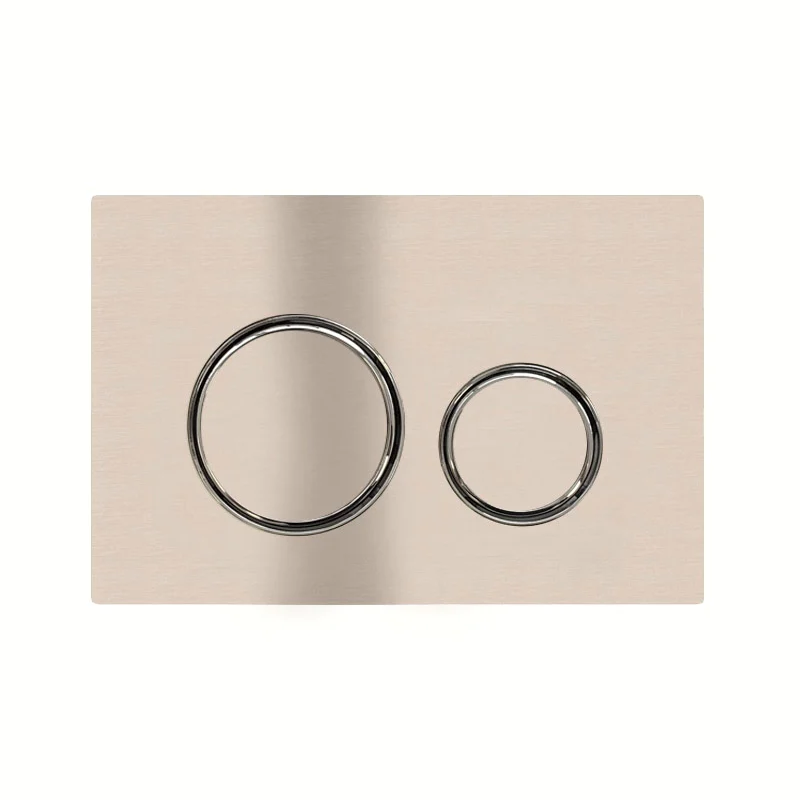 Meir Sigma 21 Dual Flush Plate by Geberit - Champagne - 115.884.00.1-CH