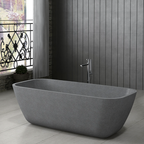 Pietra Bianca Chelsea 1600mm Freestanding Bath - Charcoal - PB4099-16-C