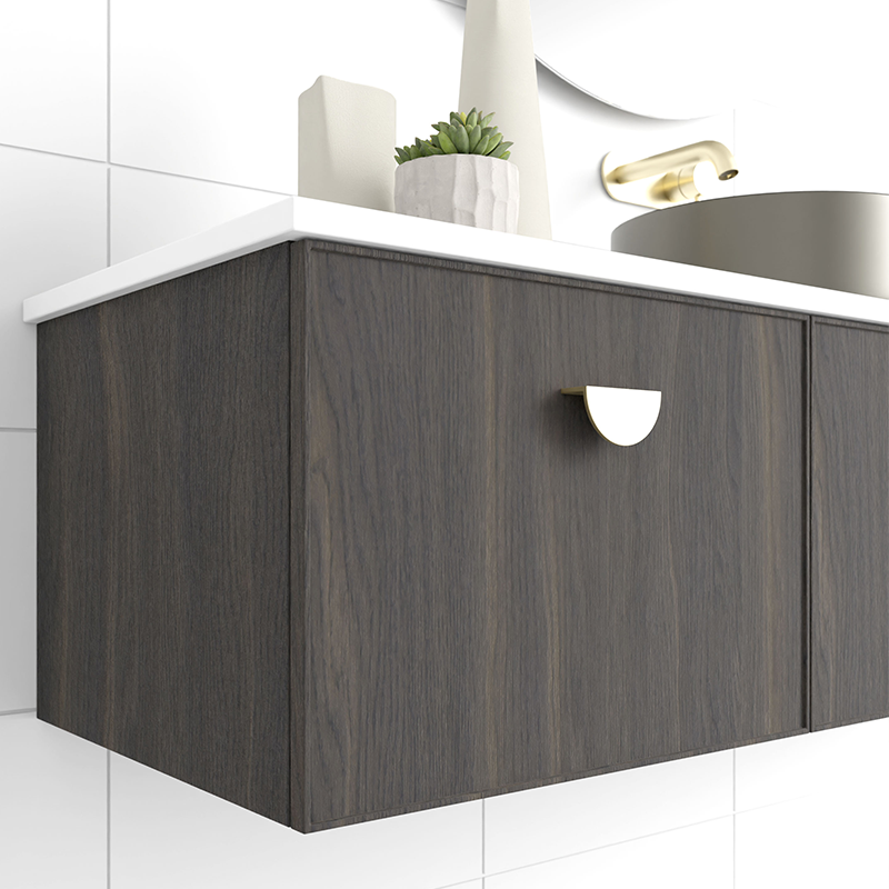 Marquis Chifley Wall Hung Vanity with Symphony Top & Basin - 600mm - Chifley 1