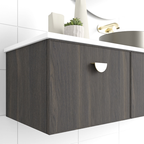 Marquis Chifley Wall Hung Vanity with Symphony Top & Basin - 750mm - Chifley 2