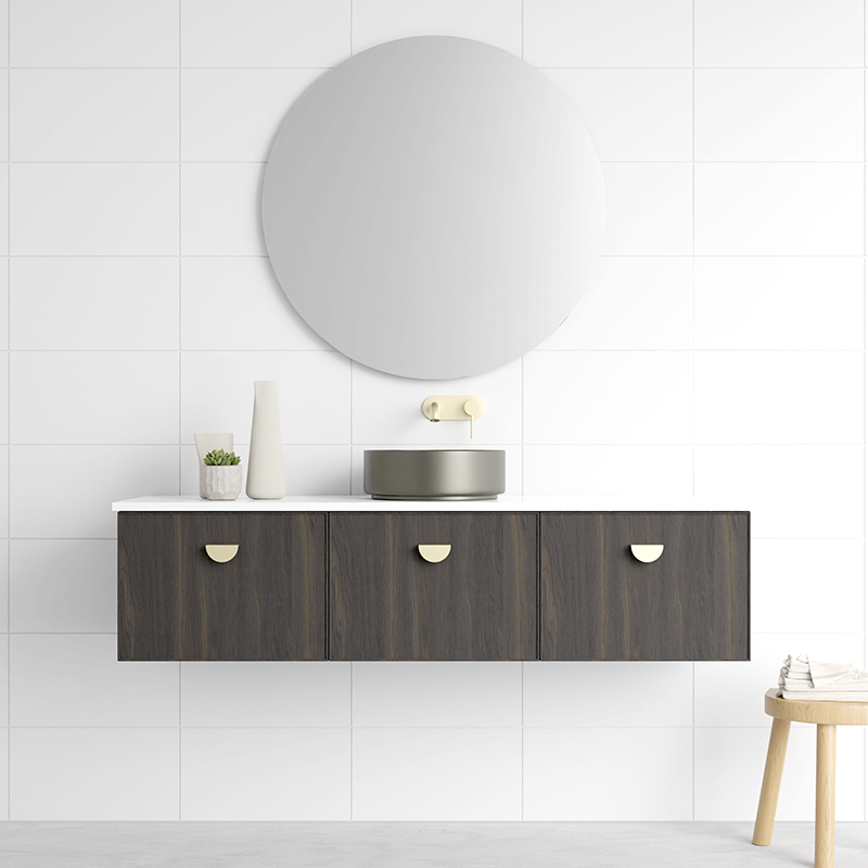 Marquis Chifley Wall Hung Vanity with Symphony Top & Basin - 600mm - Chifley 1