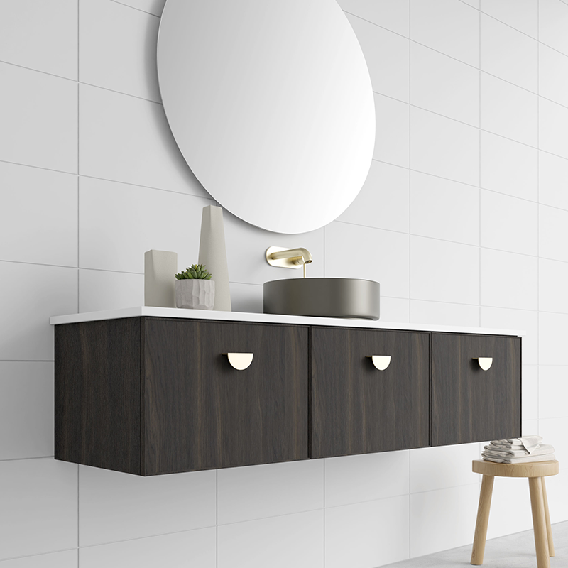 Marquis Chifley Wall Hung Vanity with Symphony Top & Basin - 600mm - Chifley 1