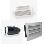 Expella Compact Linear Bar Grille Silent Exhaust Kit - 3LBG240B + 1406220