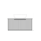 Marquis Cove Wall Hung Vanity with Symphony Top & Basin - 600mm - Cove 1