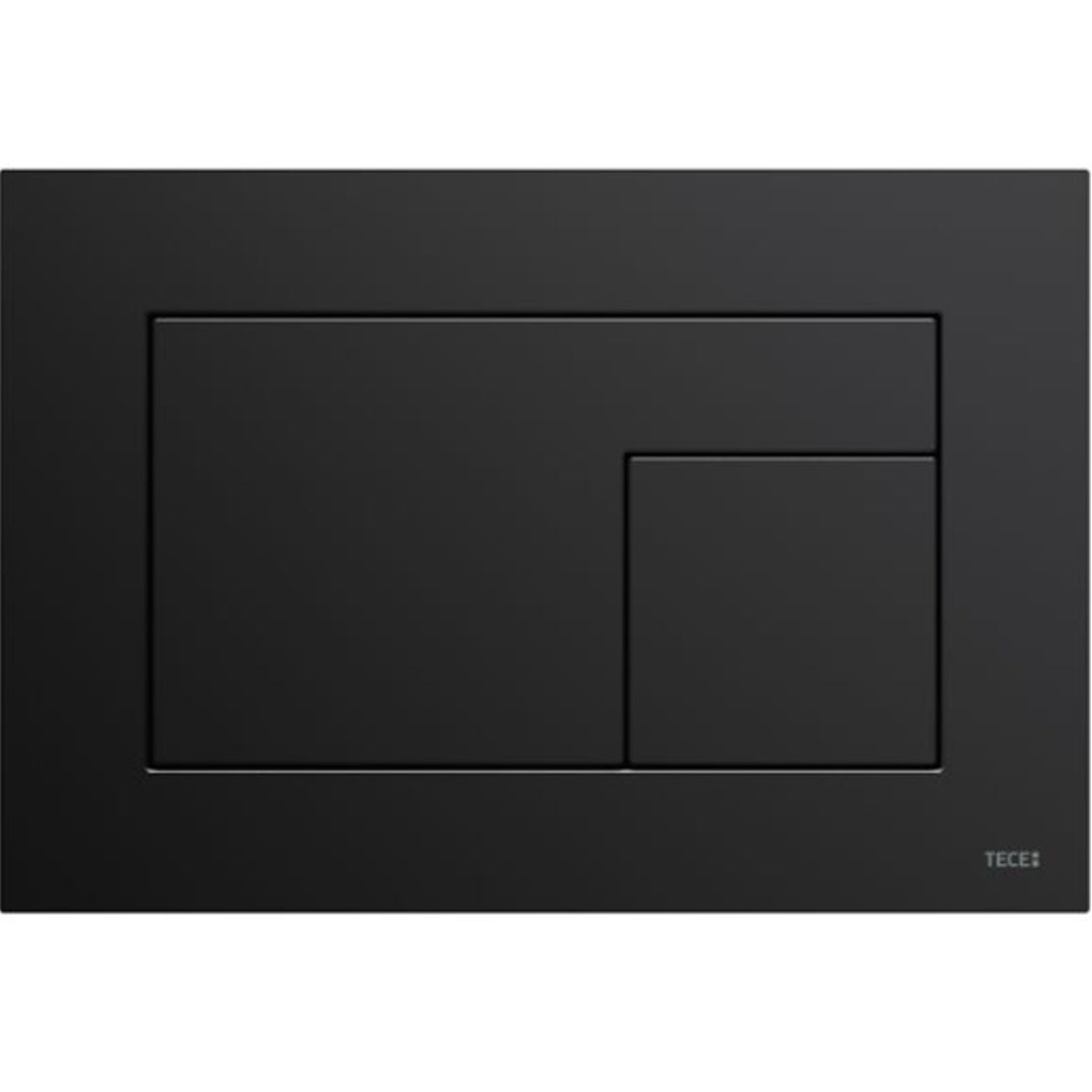 TECEvelvet Flush plate - Deep Black - 9.240.732