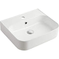 Oliveri Dublin Above Counter Basin - 1 Tap Hole - Gloss White - DU7130C