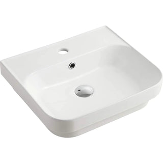 Oliveri Dublin Inset Basin - 1 Tap Hole - Gloss White - DU7130F