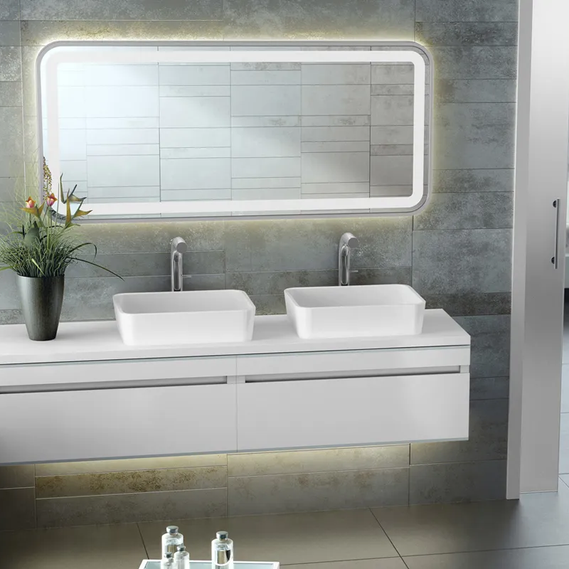 Victoria + Albert Edge 45 Above Counter Basin - Gloss White - VB-EDG-45-NO