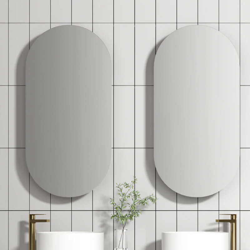 Cassa Design Elli Matte White Shaving Cabinet - ELLI9045MW