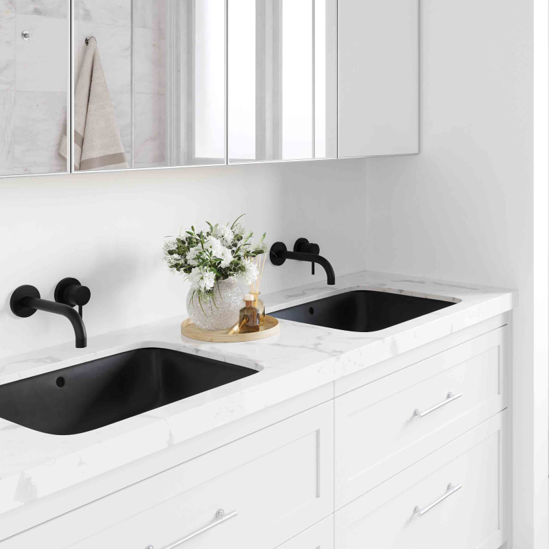 Turner Hastings Fino 55 x 41 Under Counter Basin - Matte Black