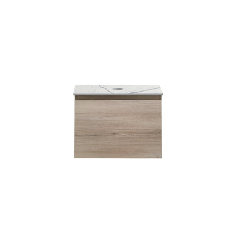 Parisi Rocki + MyTop 600 Wall Mounted Cabinet with Honed Porcelain Top