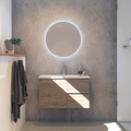 Timberline Florida Ensuite Wall Hung Vanity Urban Ceramic Top 800mm - FLOEV800CURBW