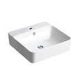 Kohler Forefront Wall Hung Basin 0 Tap hole - White Gloss 24985K-0