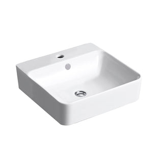 Kohler Forefront Wall Hung Basin 0 Tap hole - White Gloss 24985K-0
