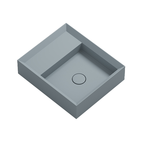 Parisi Cut 450x380 Bench Basin with Platform - No Tap Hole - Tempesta - VA160.92