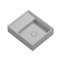 Parisi Cut 450x380 Bench Basin w- Platform - No Tap Hole - Nuvola - VA160.91