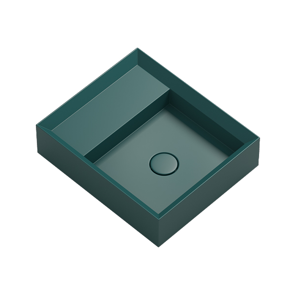 Parisi Cut 450x380 Bench Basin with Platform - No Tap Hole - Laguna - VA160.93