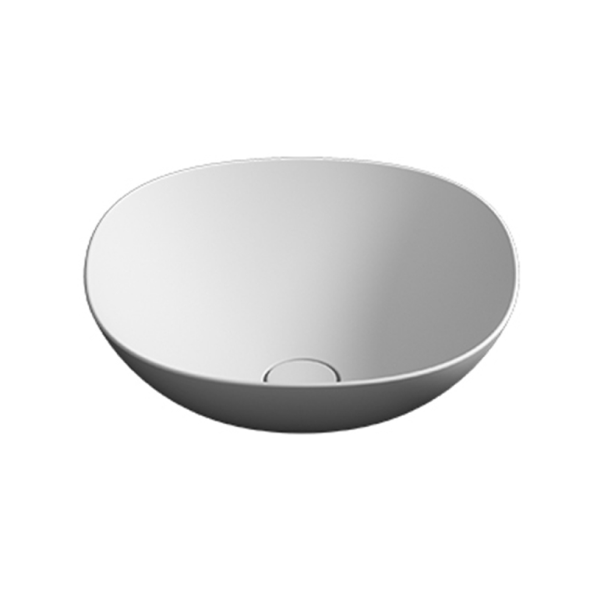 Parisi Pod 420x420 Bench Basin - Matte White - VA13.01