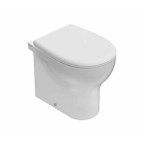 Globo Grace SENZABRIDA® Floor Standing Toilet Pan & Soft Close Seat