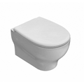 Globo Grace SENZABRIDA® Wall Hung Pan & Soft Close Seat - Gloss White - GRWHW