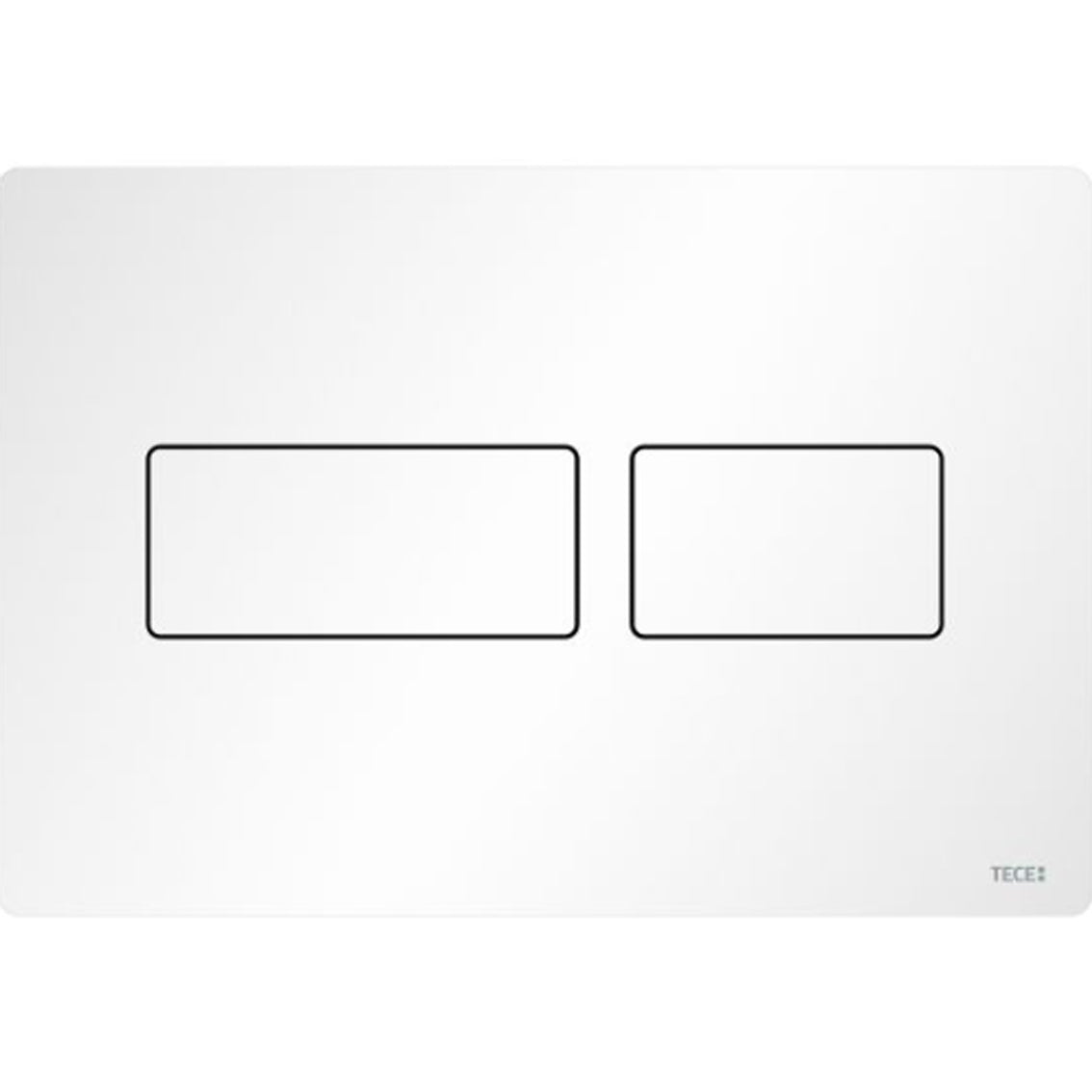 TECEsolid Flush Plate - Gloss White - 9.240.432