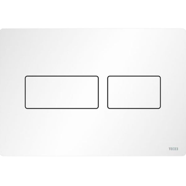 TECEsolid Flush Plate - Gloss White