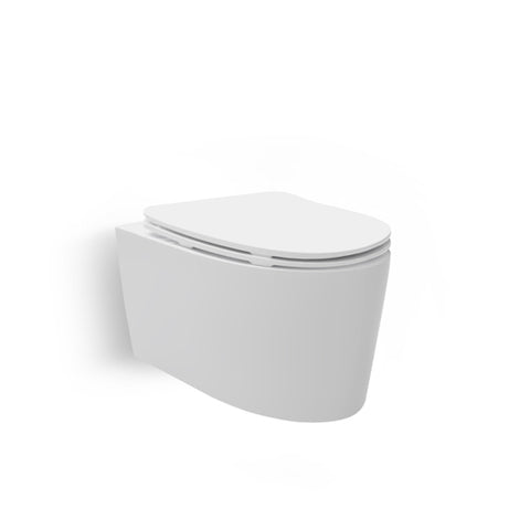Kohler Grande Rimless Wall Hung Toilet - Slim Seat - 22638A-SLS-0
