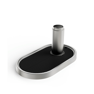 Zip Font Kit Raised Gun Metal - 95258Z09