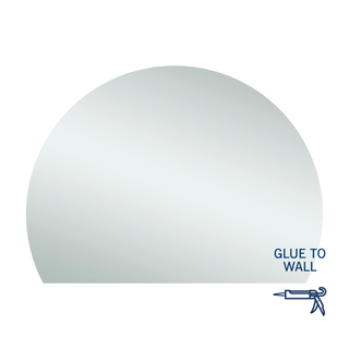 Thermogroup Ablaze 1500 D-Shaped Polished Edge Mirror - HD1511GT