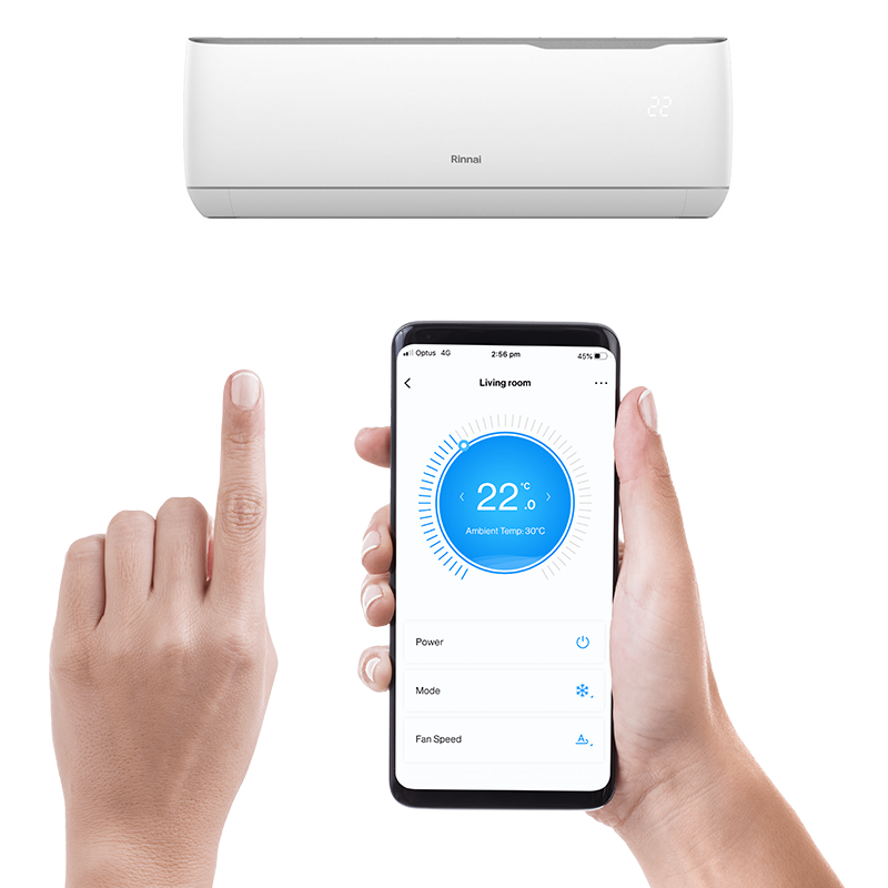 Rinnai 8.0kW Reverse Cycle Split System - HSNRT80B