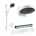 Hansgrohe Rainfinity Shower Set Package - Matte White - 26233707 + 01800180 + 15382700 + 15312180 + 28632700 + 26865700 + 26453700 + 93276000