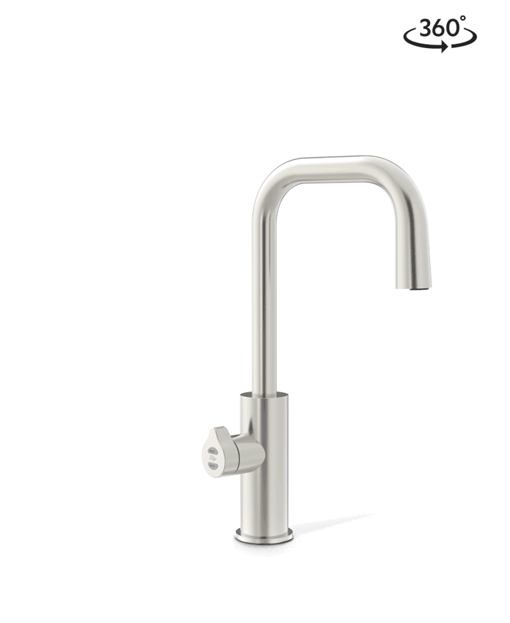 Zip Hydrotap G5 Cube Plus Boiling, Chilled, Sparkling - Brushed Nickel H5C783Z11AU