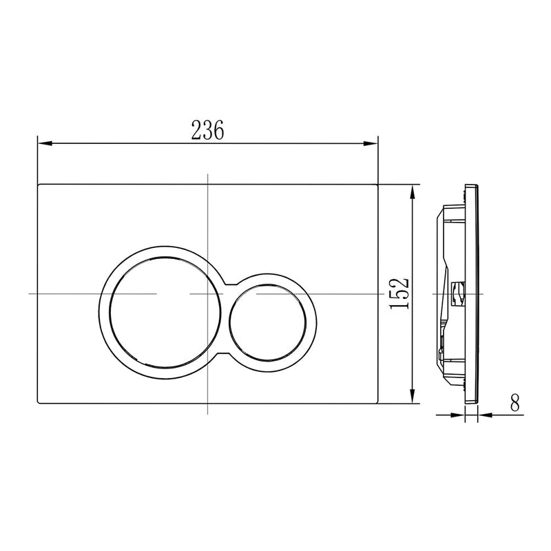 Villeroy & Boch Subway 3.0 Wall Faced Twistflush Argent Plate Toilet Package