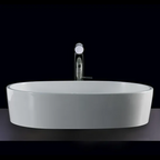 Victoria + Albert Ios 54 Above Counter Basin - Gloss White - VB-IOS-54-NO