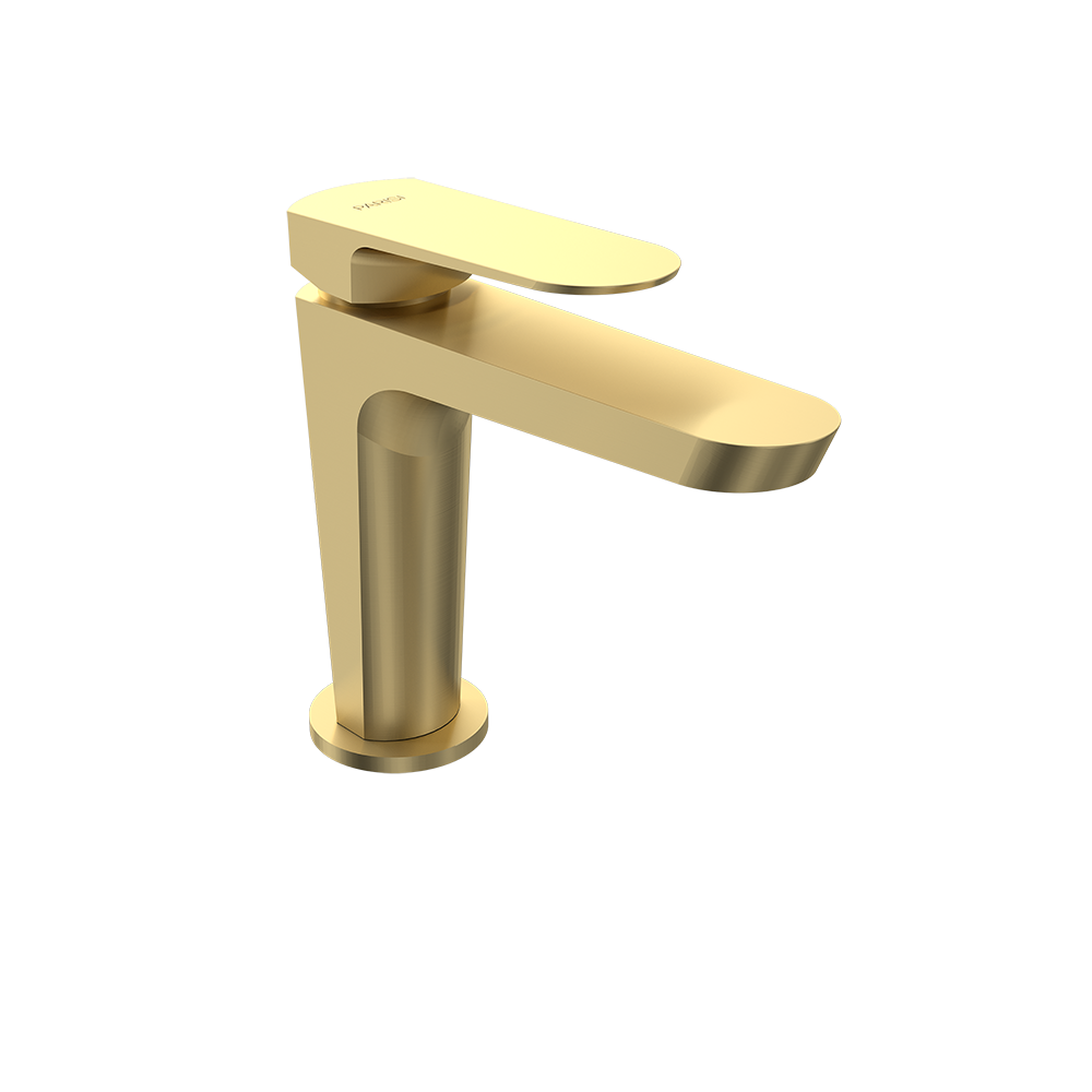 Parisi Loom Basin Mixer - Brushed Brass - LO.01-1H.46