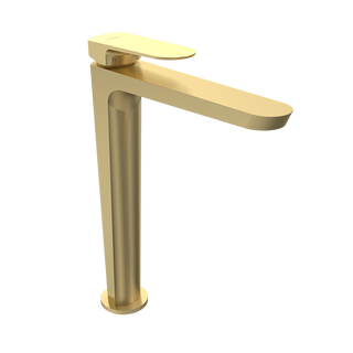 Parisi Loom High Basin Mixer - Brushed Brass - LO.01-1HH.46