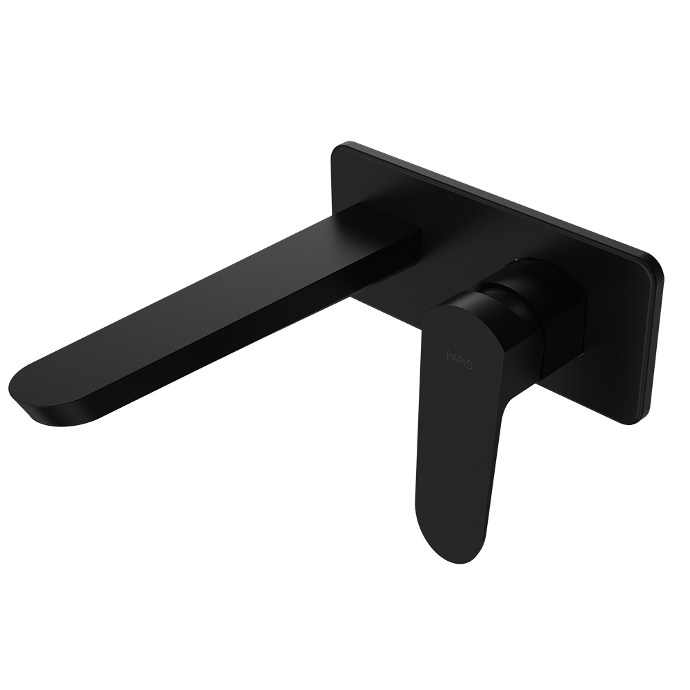 Parisi Loom Wall Mixer 180mm - Matte Black - LO.01-2L180.02