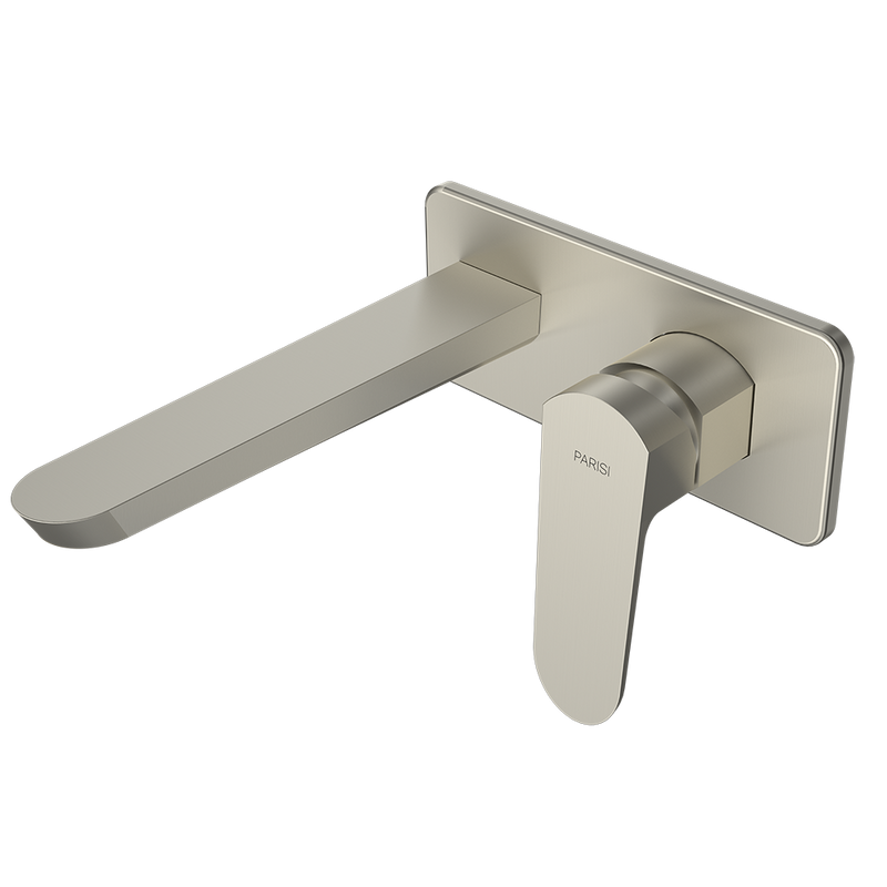 Parisi Loom Wall Mixer 180mm - Brushed Nickel