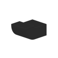 Gareth Ashton Park Avenue Robe Hook – Black