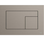 TECEvelvet Flush plate - Light Brown - 9.240.730
