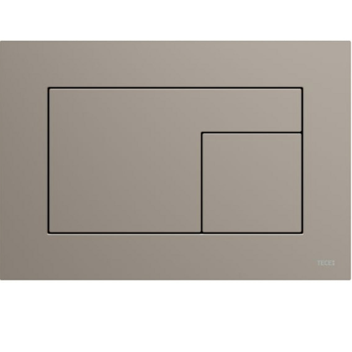TECEvelvet Flush plate - Light Brown - 9.240.730