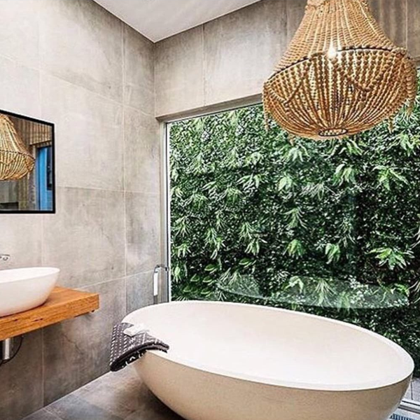 Pietra Bianca Maddison 1800mm Freestanding Bath - Charcoal - PB4091-C