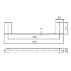 Oliveri Madrid Towel Ring - Chrome - MA860D26CR