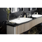 Victoria + Albert Mandello 114 Solo Inset Basin - No Tap Holes - Gloss White - DB-MAN-N-114-IO