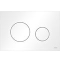 TECEloop ABS Flush Plate - Matte White - 9.240.926
