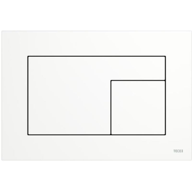 TECEvelvet Flush plate - Matte White